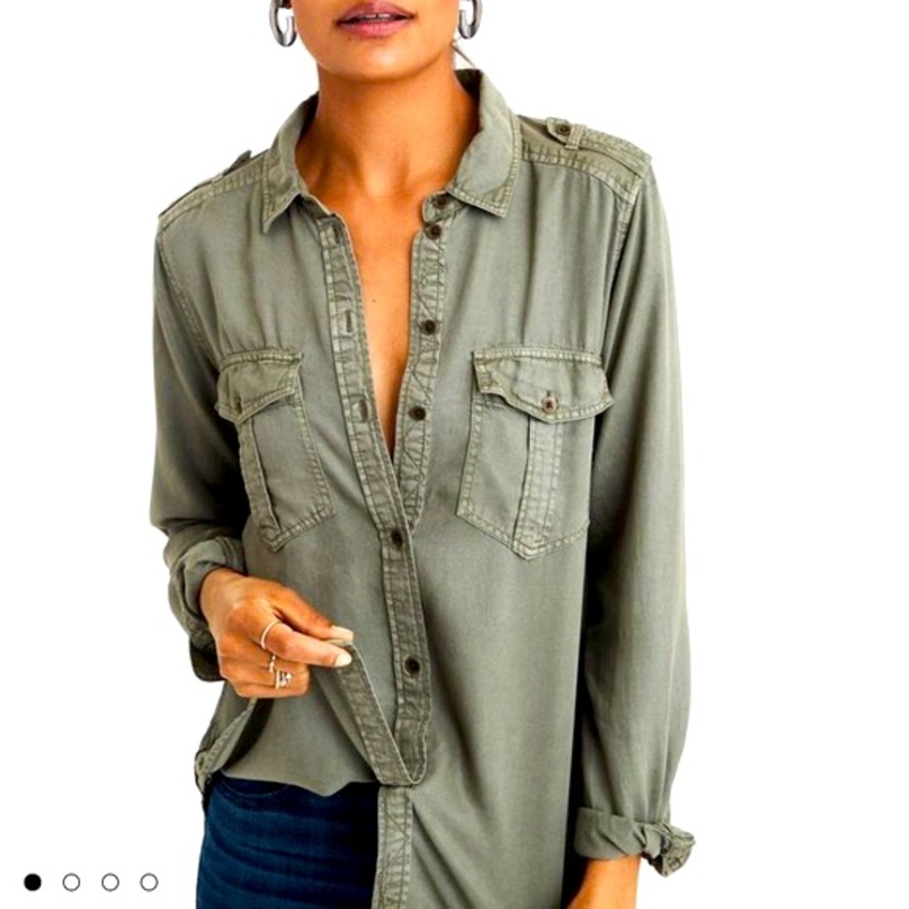 Boyfriend Fit Button Up